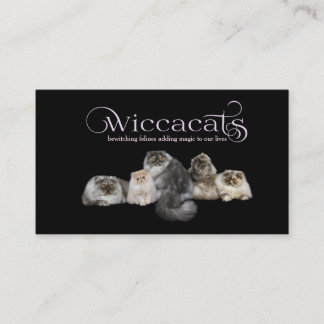 WiccaCatsの小さな名刺 名刺