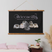 WiccaCatsタペストリー 吊り下げ型タペストリー (寝室)