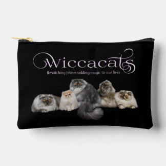 WiccaCats小型zipバッグ アクセサリーポーチ