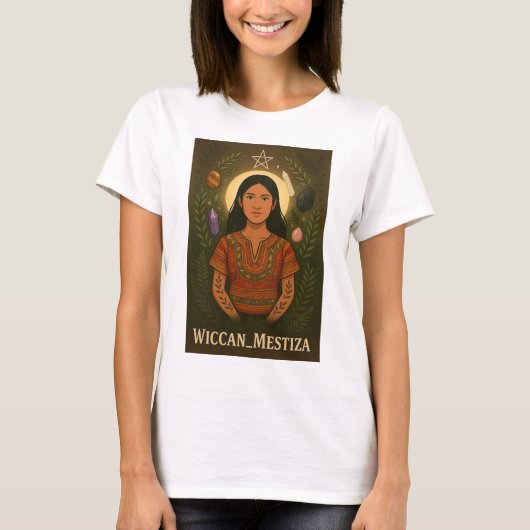 Wiccan & Indigenous Ancestral Spirituality Tシャツ (正面)