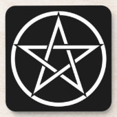 Wiccan & Magick Pentagram Pentacle - M1 コースター (正面)