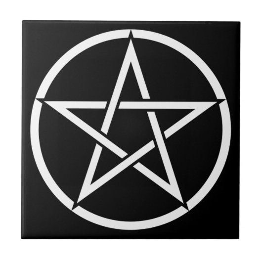 Wiccan & Magick Pentagram Pentacle - M1 タイル (正面)