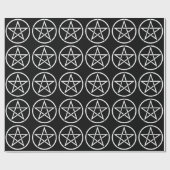 Wiccan & Magick Pentagram Pentacle - M1 ラッピングペーパー (フラット)