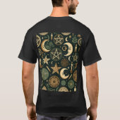Wiccan Pattern 2 Tシャツ (裏面)