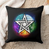 Wiccan pentagram クッション (ブランケット)