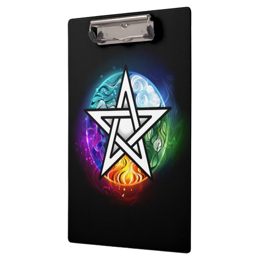 Wiccan pentagram クリップボード (左)