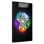 Wiccan pentagram クリップボード (右)