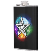 Wiccan pentagram フラスク (左)