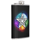Wiccan pentagram フラスク (右)