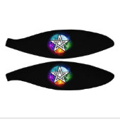 Wiccan pentagram ミニバスケットボール (パネル)