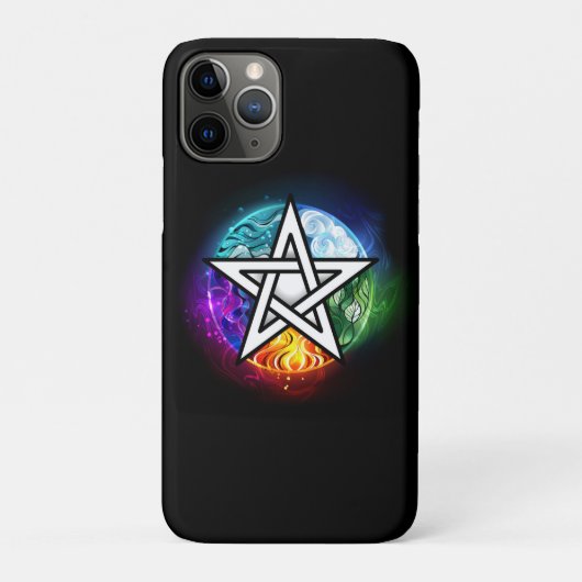 Wiccan pentagram Case-Mate iPhoneケース (裏)