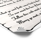 Wiccan Rede ポスター (角)