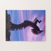 Wichita Kansas.クリスマスの挨拶 ジグソーパズル (横)