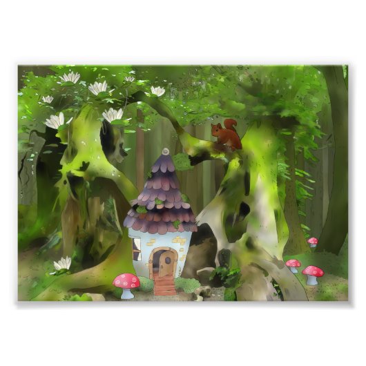 Wichtelwald フォトプリント (正面)