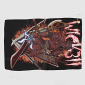 Wick311サムライタオル ゴルフタオル (横)