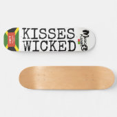 WICKEDキッス スケートボード (横)