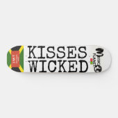 WICKEDキッス スケートボード (横)