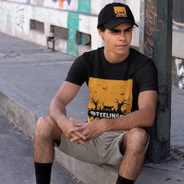 Wicked 感じ's: Halloween Black Cat トライブレンドＴシャツ