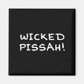 Wicked Ah! Funny Awesome Er New England  マグネット (正面)