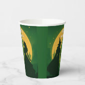 Wicked Baby Shower Cups - Elphaba & Glinda Party 紙コップ (左)