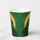 Wicked Baby Shower Cups - Elphaba & Glinda Party 紙コップ (右)