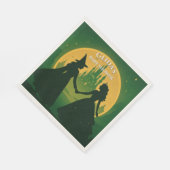 Wicked Baby Shower Napkins- Elphaba & Glinda Party スタンダードランチョンナプキン (角)