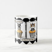 Wicked Cats Cupcake Halloween Treats コーヒーマグカップ (中央)