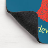 Wicked Chickens Lay Deviled Eggs  マウスパッド (コーナー)