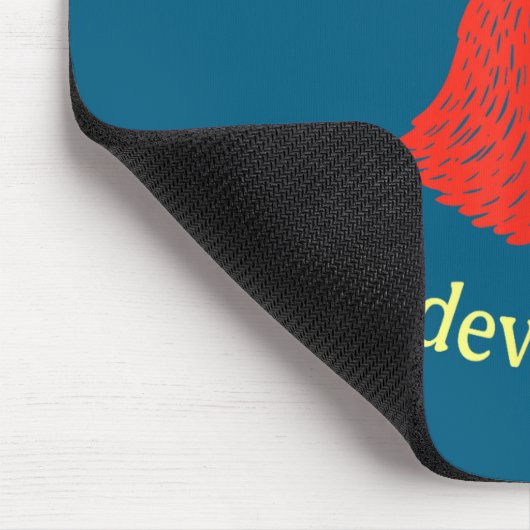 Wicked Chickens Lay Deviled Eggs  マウスパッド (コーナー)