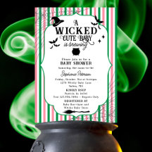 Wicked Cute Baby is Brewing ハロウィンベビーシャワー