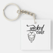wicked cute design キーホルダー (正面)