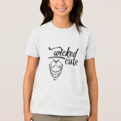 wicked cute design トライブレンドTシャツ (正面)