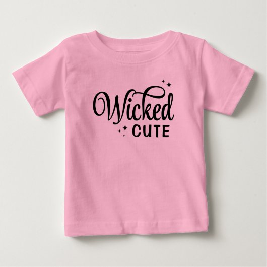 Wicked Cute Halloween ベビーTシャツ (正面)