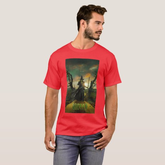 Wicked for Good Elphaba Yellow Brick Road Poster b Tシャツ (正面フル)