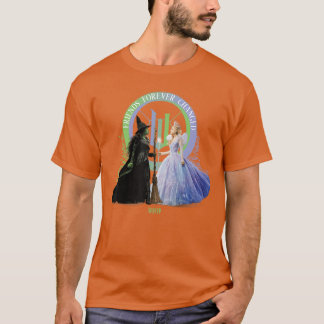 Wicked For Good Glinda and Elphaba Friends Forever Tシャツ