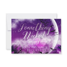 Wicked Fun Halloween Love Moon Wedding