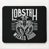 Wicked Good Lobstah Funny Maine Boston Cape Cod Lo マウスパッド (正面)