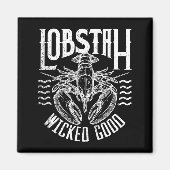 Wicked Good Lobstah Funny Maine Boston Cape Cod Lo マグネット (正面)
