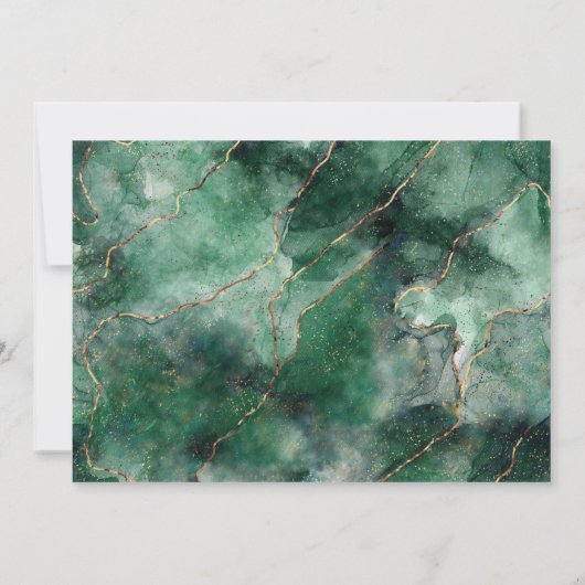 Wicked Good Time Green Birthday Party Invitation 招待状 (裏面)