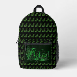 Wicked Green Backpack （2025ロゴ更新） プリントバックパック