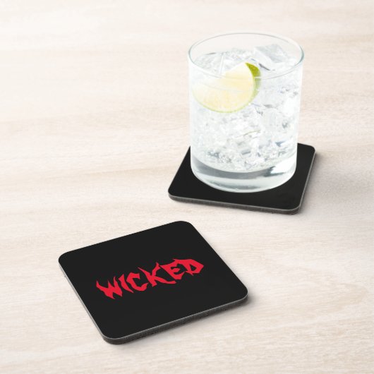Wicked Hard Plastic Coaster コースター (右側)