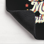 Wicked Merry Christmas Retro Groovy New England Xm マウスパッド (コーナー)