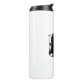 "Wicked Vibes Only" -  Halloween Black Witch –  タンブラー (回転左)