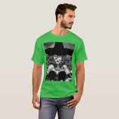 WICKED WITCH GOTH GIRL HORROR Witchcraft Illustrat Tシャツ (正面フル)