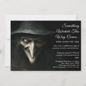 Wicked Witch Halloween Costume Party Invitation 招待状 (正面)