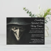 Wicked Witch Halloween Costume Party Invitation 招待状 (スタンド正面)