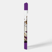 Wicked Witch Spooky Purple Gold Hue Art Deco Funky Case-Mate iPhoneケース (裏面 / 右)