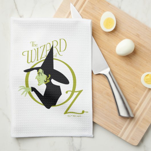 Wicked Witch™ The Wizard Of Oz™ Logo キッチンタオル (四つ折り)