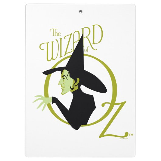 Wicked Witch™ The Wizard Of Oz™ Logo クリップボード (裏面)