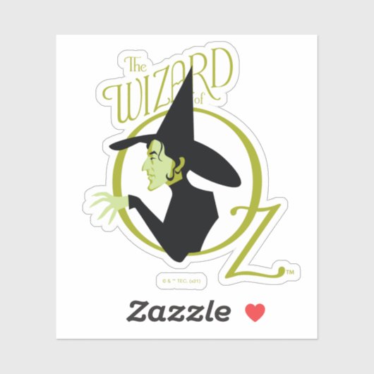 Wicked Witch™ The Wizard Of Oz™ Logo シール (シート)